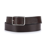 THẮT LƯNG DA THẬT NAM HAI MẶT MÀU ĐEN-NÂU 5155419-35 - GIANNI CONTI - SẢN XUẤT THỦ CÔNG TỪ ITALIA