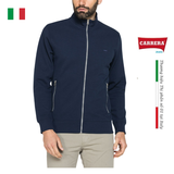 ÁO KHOÁC NỈ PIQUET NAM KÉO KHÓA - CARRERA JEANS - NHẬP KHẨU CHÍNH NGẠCH TỪ ITALIA