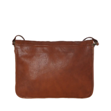 TÚI ĐEO CHÉO NAM DA CALFSKIN 5700 - Brown -  MEDICI OF FLORENCE - SẢN XUẤT THỦ CÔNG TẠI ITALY