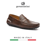 GIÀY LƯỜI CÔNG SỞ (DA THẬT) - GERMANO BELLESI - SẢN XUẤT THỦ CÔNG TẠI ITALY