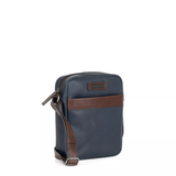 TÚI ĐEO CHÉO DA THẬT MÀU XANH 6052812-627 - GIANNI CONTI - SẢN XUẤT THỦ CÔNG TẠI ITALY