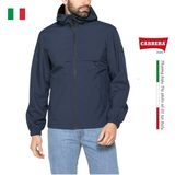 ÁO KHOÁC GIÓ NAM CÓ MŨ VÀ CHỐNG GIÓ VIỀN CAO SU – CARRERA JEANS - NHẬP KHẨU CHÍNH NGẠCH TỪ Ý