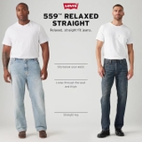 QUẦN JEANS NAM DÁNG SUÔNG LEVI'S 559 - LEVI'S - NHẬP KHẨU CHÍNH HÃNG TỪ MỸ
