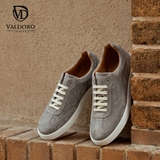 GIÀY SNEAKER DA THẬT NAM (3001 Camoscio Beigie) - VALDORO - SẢN XUẤT TẠI ITALY