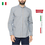 ÁO SƠ MI DÀI TAY NAM KẺ CARO 213A1230A – CARRERA JEANS - NHẬP KHẨU CHÍNH NGẠCH TỪ Ý