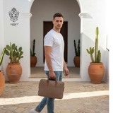 TÚI LAPTOP CALFSKIN 110 DL - Acacia -  MEDICI OF FLORENCE - SẢN XUẤT THỦ CÔNG TẠI ITALIA