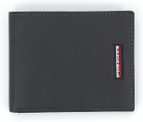 VÍ NAM DA THẬT MÀU ĐEN 31TL130057-001 - TOMMY HILFIGER - NHẬP KHẨU CHÍNH HÃNG TỪ MỸ