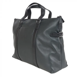 TÚI DU LỊCH DA THẬT MÀU ĐEN 4952579-10 - GIANNI CONTI - SẢN XUẤT THỦ CÔNG TỪ ITALY