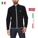 ÁO KHOÁC LÔNG CỪU NAM MÀU ĐEN 8340090A – CARRERA JEANS - NHẬP KHẨU CHÍNH HÃNG TỪ Ý