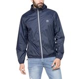 ÁO KHOÁC GIÓ NAM CÓ MŨ VÀ KHÓA KÉO MÀU XANH SẪM– CARRERA JEANS - NHẬP KHẨU CHÍNH HÃNG TỪ Ý