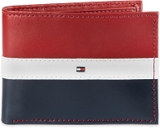 VÍ NAM DA THẬT MÀU NAVY/ĐỎ 31TL220053 - TOMMY HILFIGER - NHẬP KHẨU CHÍNH HÃNG TỪ MỸ