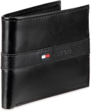 VÍ NAM DA THẬT MÀU ĐEN - TOMMY HILFIGER - NHẬP KHẨU CHÍNH HÃNG TỪ MỸ