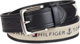 THẮT LƯNG DA NAM MÀU ĐEN - TOMMY HILFIGER - NHẬP KHẨU TRỰC TIẾP TỪ MỸ