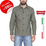 ÁO SƠ MI NAM KAKI BASIC XANH LÁ – CARRERA JEANS - NHẬP KHẨU CHÍNH HÃNG TỪ Ý
