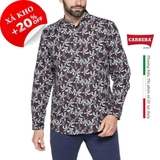 ÁO SƠ MI DÀI TAY NAM HỖN HỢP LANH VÀ COTTON – CARRERA JEANS - NHẬP KHẨU CHÍNH HÃNG TỪ Ý