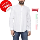 ÁO SƠ MI NAM HỖN HỢP LANH VÀ COTTON – CARRERA JEANS - NHẬP KHẨU CHÍNH HÃNG TỪ Ý