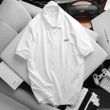 ÁO POLO NAM SLIM FIT BIG SIZE WHITE - LACOSTE - NHẬP KHẨU CHÍNH HÃNG TỪ CHLB ĐỨC