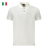 ÁO POLO NAM CỘC TAY MÀU TRẮNG - BOSS - NHẬP KHẨU CHÍNH HÃNG TỪ ITALIA