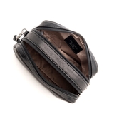 CLUTCH NAM MÀU ĐEN WILMA – GIANNI CONTI - SẢN XUẤT THỦ CÔNG TỪ ITALY