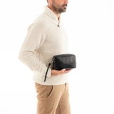 CLUTCH NAM MÀU ĐEN WILMA – GIANNI CONTI - SẢN XUẤT THỦ CÔNG TỪ ITALY