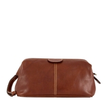 CLUTCH DA THẬT NAM MÀU NÂU – GIANNI CONTI - SẢN XUẤT THỦ CÔNG TỪ ITALY