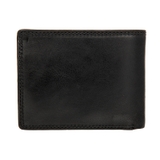 VÍ DA THẬT NAM MÀU ĐEN 917041-10 – GIANNI CONTI - SẢN XUẤT THỦ CÔNG TẠI ITALY