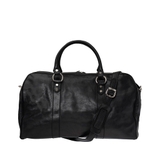 TÚI DU LỊCH DA CALFSKIN 9275 - Black -  MEDICI OF FLORENCE - SẢN XUẤT THỦ CÔNG TẠI ITALIA