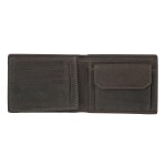 VÍ DA THẬT NAM MÀU GHI XÁM 967100-16 – GIANNI CONTI - SẢN XUẤT THỦ CÔNG TẠI ITALY