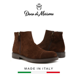 GIÀY BOOTS DA LỘN NAM (DA THẬT) - DUCA DI MORRONE - SẢN XUẤT TẠI ITALY