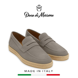 GIÀY LƯỜI DA LỘN NAM CAO CẤP (DA THẬT) - DUCA DI MORRONE - SẢN XUẤT TẠI ITALY