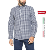 ÁO SƠ MI DÀI TAY NAM KẺ CARO 213A1230A – CARRERA JEANS - NHẬP KHẨU CHÍNH NGẠCH TỪ Ý