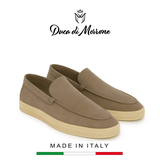 GIÀY LƯỜI DA LỘN NAM CAO CẤP (DA THẬT) - DUCA DI MORRONE - SẢN XUẤT TẠI ITALY