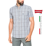 ÁO SƠ MI NAM CỘC TAY HỌA TIẾT KẺ CARO – CARRERA JEANS - NHẬP KHẨU CHÍNH NGẠCH TỪ Ý