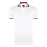 ÁO POLO NAM REGULAR FIT MÀU TRẮNG BIG SIZE TO6569766 - TOMMY HILFIGER - NHẬP KHẨU CHÍNH HÃNG TỪ CHLB ĐỨC