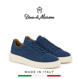 GIÀY THỂ THAO DA LỘN NAM (DA THẬT) - DUCA DI MORRONE - SẢN XUẤT TẠI ITALY