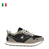 GIÀY THỂ THAO NAM MÀU GHI ĐEN - U.S. GRAND - NHẬP KHẨU CHÍNH HÃNG TỪ Ý