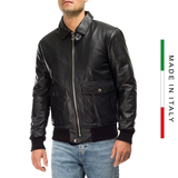 ORDER ÁO KHOÁC BOMBER DA CAO CẤP SẢN XUẤT THỦ CÔNG - ITALY LEATHER - NHẬP KHẨU CHÍNH NGẠCH TỪ Ý