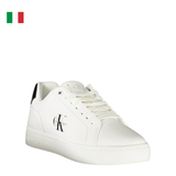GIÀY SNEAKER NAM MÀU TRẮNG - CALVIN KLEIN - NHẬP KHẨU CHÍNH HÃNG TỪ Ý