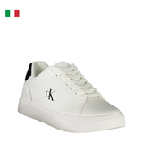 GIÀY SNEAKER NAM MÀU TRẮNG - CALVIN KLEIN - NHẬP KHẨU CHÍNH HÃNG TỪ Ý