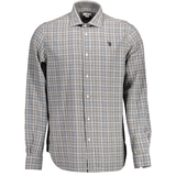 ÁO SƠ MI NAM DÀI TAY HỌA TIẾT KẺ - U.S. POLO ASSN. - NHẬP KHẨU CHÍNH HÃNG TỪ ITALY