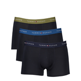 PACK 3 QUẦN SỊP ĐÙI NAM MÀU XANH ĐEN - TOMMY HILFIGER - NHẬP KHẨU CHÍNH HÃNG TỪ Ý