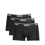 PACK 3 QUẦN SỊP ĐÙI NAM MÀU ĐEN - HUGO BOSS - NHẬP KHẨU CHÍNH HÃNG TỪ Ý