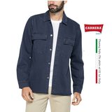 ÁO KHOÁC SƠ MI DENIM NAM 411B8302S – CARRERA JEANS - NHẬP KHẨU CHÍNH NGẠCH TỪ Ý