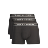 PACK 3 QUẦN SỊP ĐÙI NAM MÀU ĐEN - TOMMY HILFIGER - NHẬP KHẨU CHÍNH HÃNG TỪ Ý