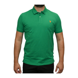 ÁO POLO NAM HÀNG HIỆU MÀU XANH LÁ 67355 41029 140 - U.S POLO ASSN. - NHẬP KHẨU CHÍNH HÃNG TỪ Ý