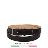 THẮT LƯNG DA THẬT NAM MÀU ĐEN - GIANNI CONTI - NHẬP KHẨU CHÍNH HÃNG TỪ Ý