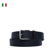 THẮT LƯNG DA THẬT NAM MÀU XANH ĐEN LV04G7022G-D1M - CALVIN KLEIN - NHẬP KHẨU CHÍNH HÃNG TỪ Ý