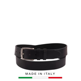 THẮT LƯNG DA THẬT NAM 5155445-40-Black - GIANNI CONTI - SẢN XUẤT THỦ CÔNG TỪ ITALIA