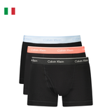 SET 3 QUẦN SỊP ĐÙI NAM MÀU ĐEN - CALVIN KLEIN - NHẬP KHẨU CHÍNH HÃNG TỪ Ý