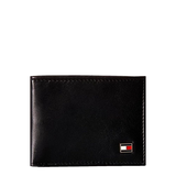 VÍ NAM DA THẬT MÀU ĐEN - TOMMY HILFIGER - NHẬP KHẨU CHÍNH HÃNG TỪ MỸ